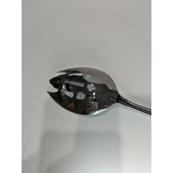 Reed & Barton BROOKSHIRE Pierced Veg Serving Spoon Stainless Flatware 9 1/4" - Picture 6 of 7